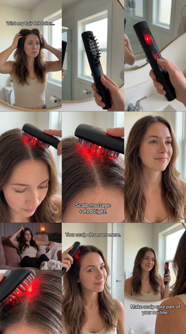 Hair Growth Scalp Massage Comb