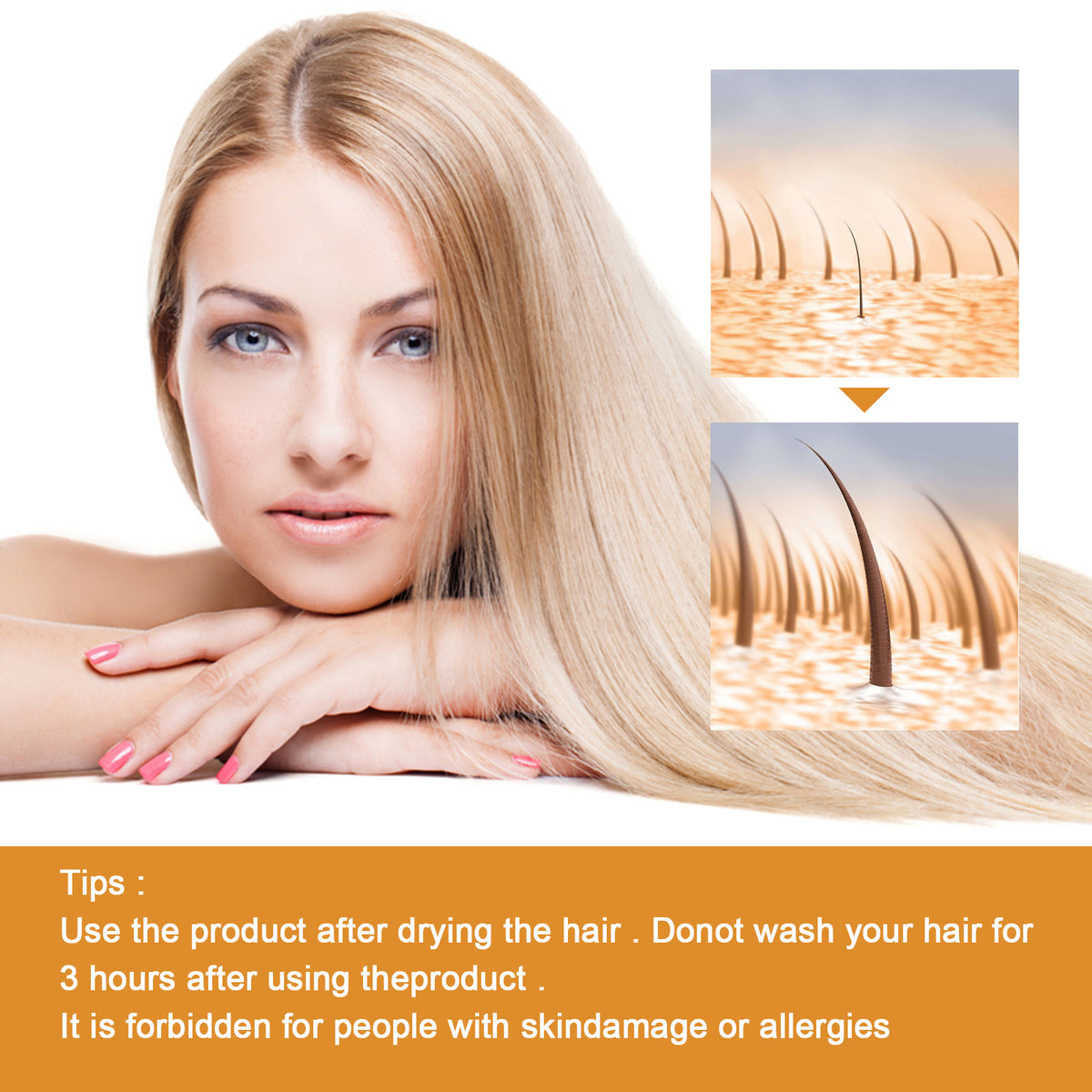 30ml Hair Growth Essence for Strong, Thick Hair Care